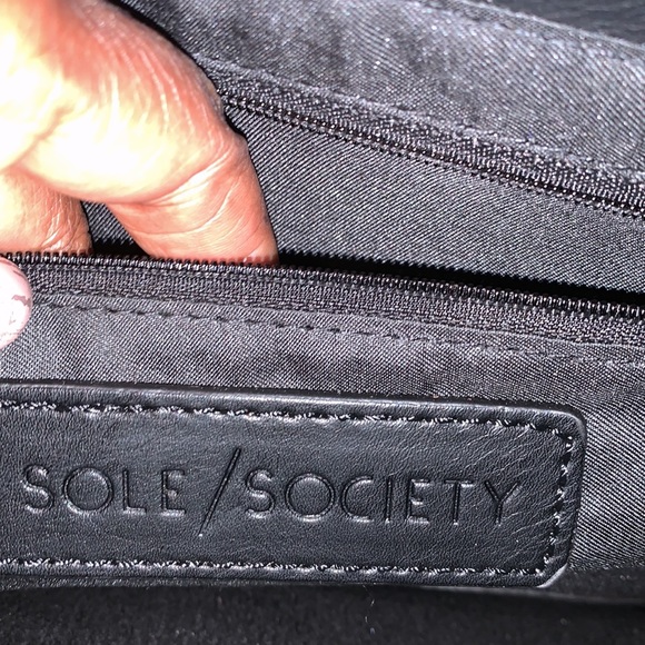 SOLE SOCIETY LEOPARD PRINT ENVELOPE CLUTCH/PURSE - Picture 5 of 9